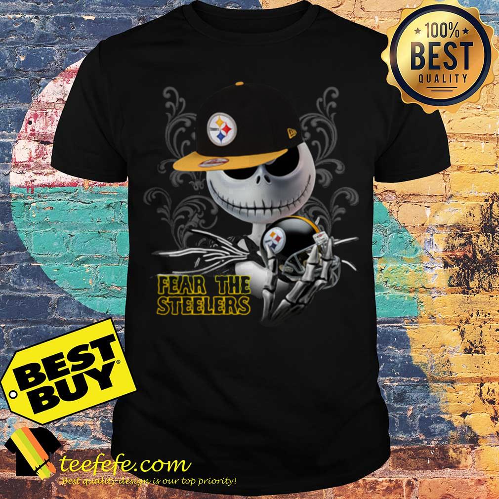 Jack Skellington Fear the Pittsburgh Steelers Halloween shirt Jack Skellington Fear the Pittsburgh Steelers Halloween shirt