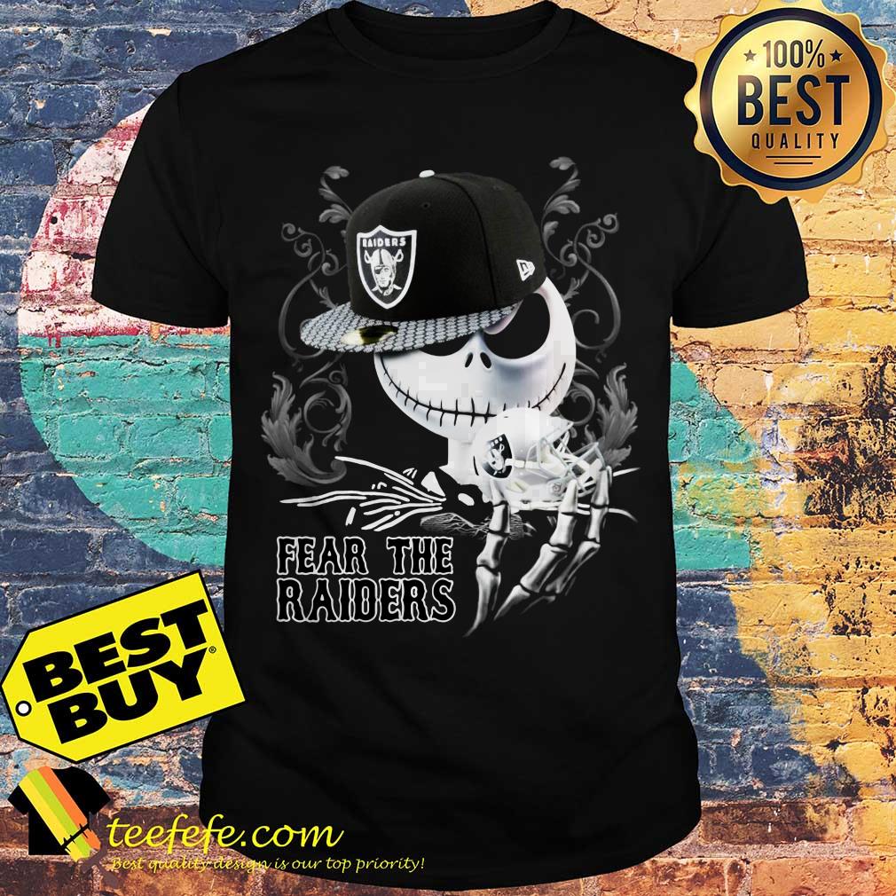 Jack Skellington Fear the Raiders Halloween shirt
