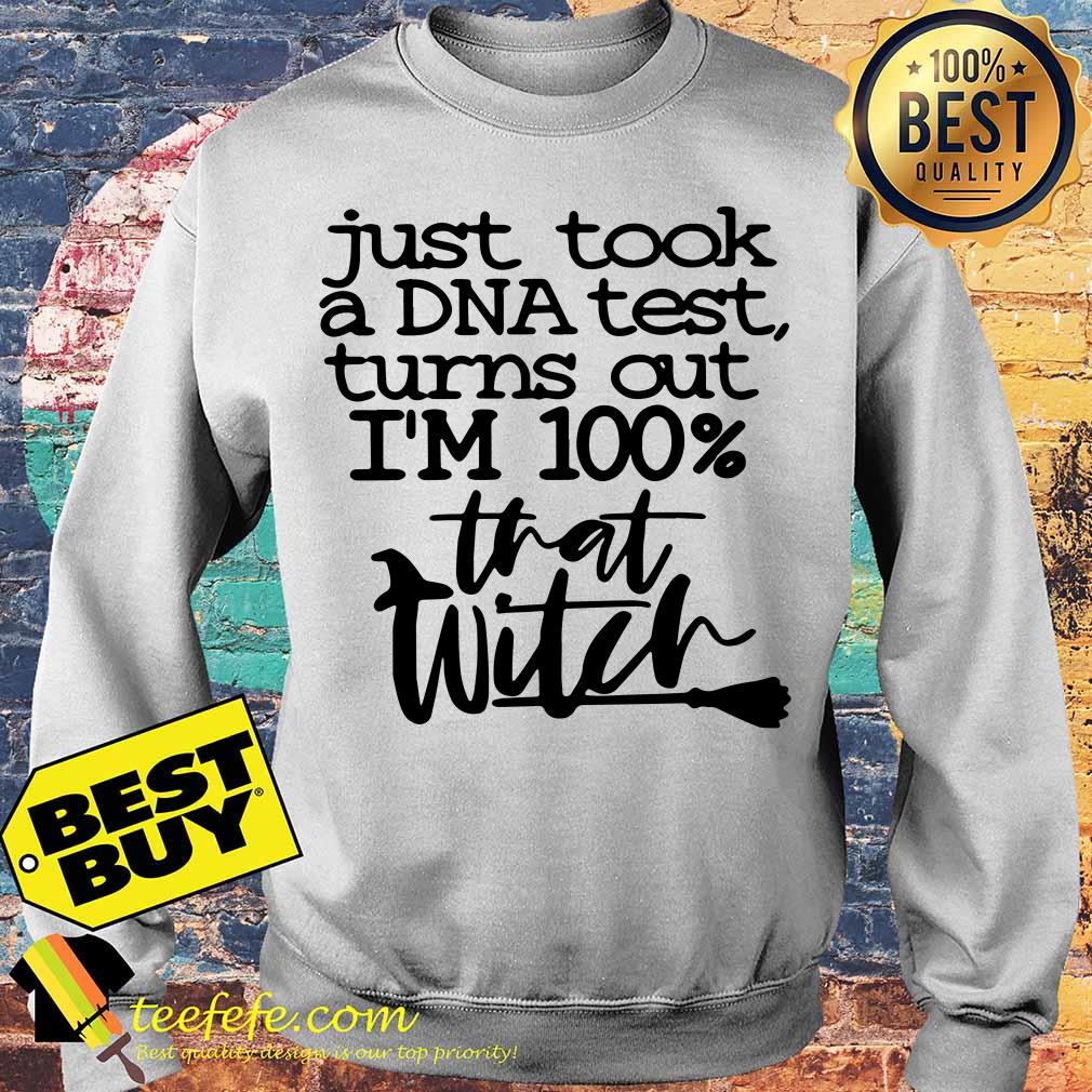 I Just Took A DNA Test Turns Out I'm 100% That Bitch sweatshirt