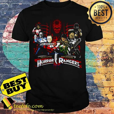 Mighty Morbid Horror Rangers Halloween shirt