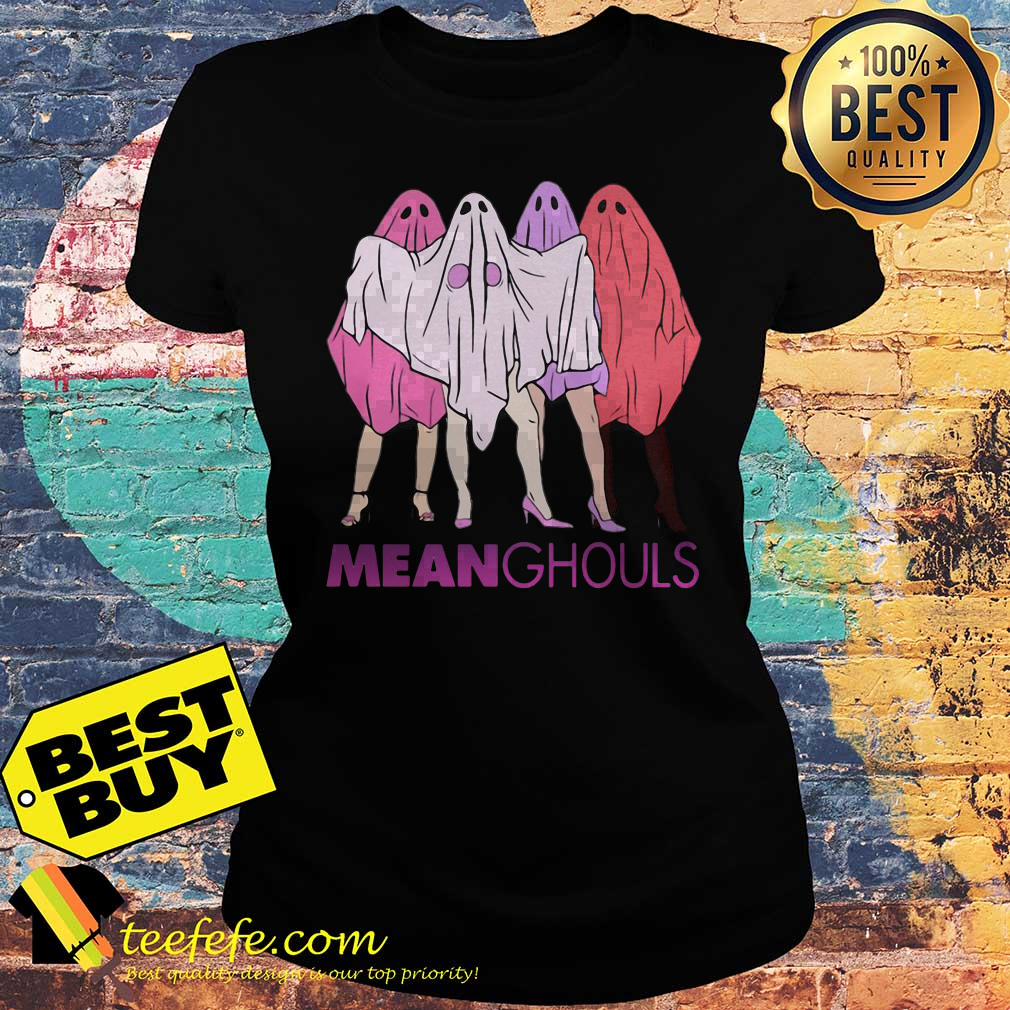 Official Boo mean ghouls ladies tee