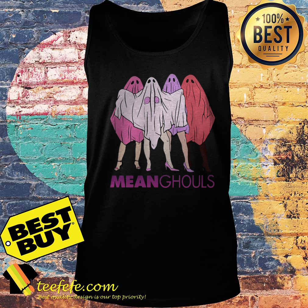 Official Boo mean ghouls tank top