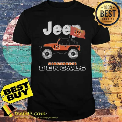 Official Jeep Cincinnati Bengals shirt