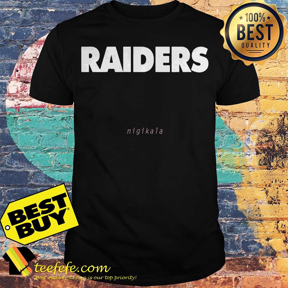 Official Oakland Raider nigikala shirt Official Oakland Raider nigikala shirt