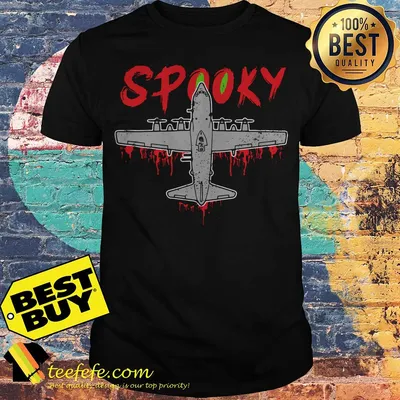 Official Spooky plane shirt