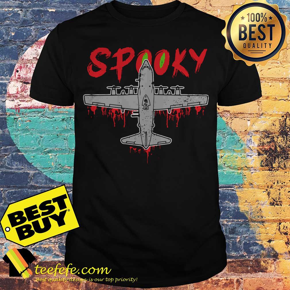 Official Spooky plane shirt
