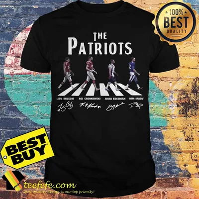 The Patriots Abbey Road signature shirt
