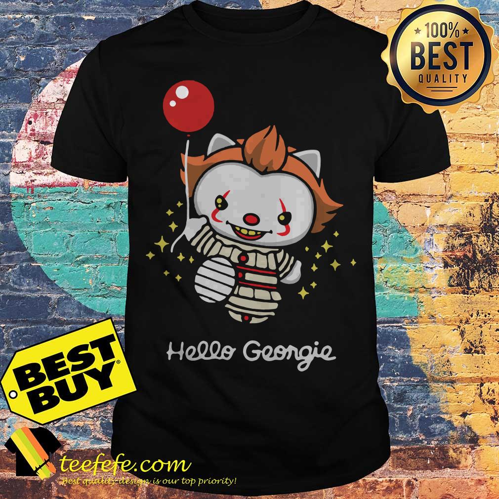 Pennywise Cat hello Georgie shirt