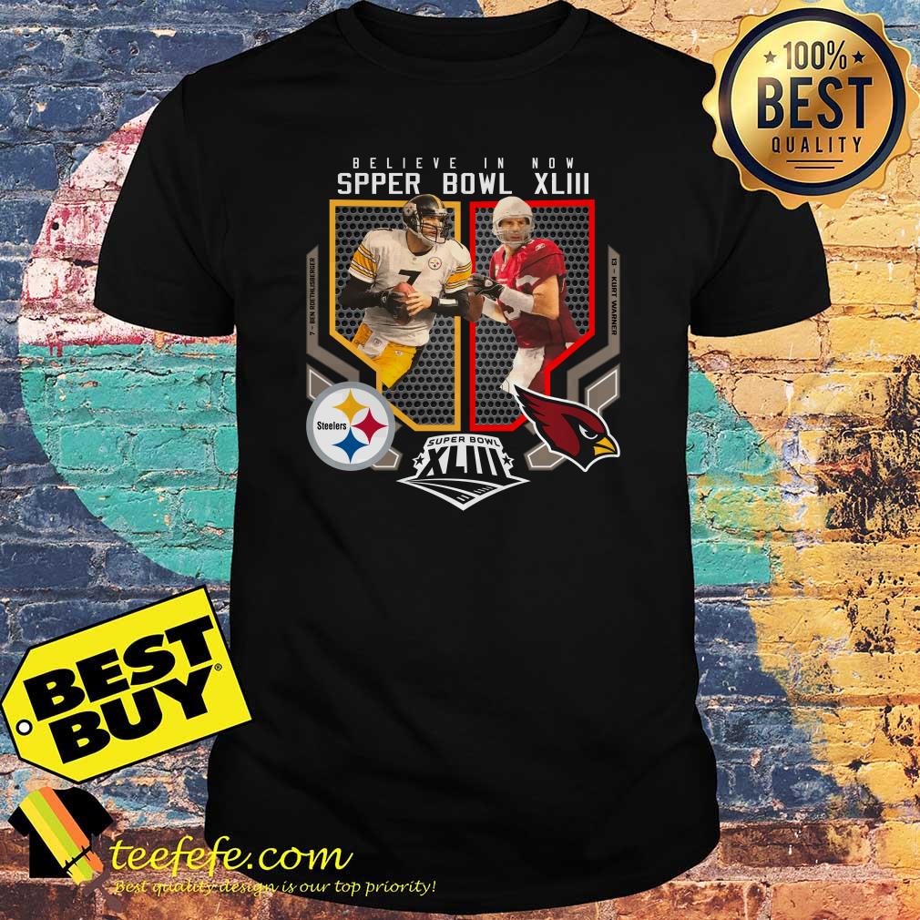 Pittsburgh Steelers vs.arizona cardinals super bowl XLIII shirt