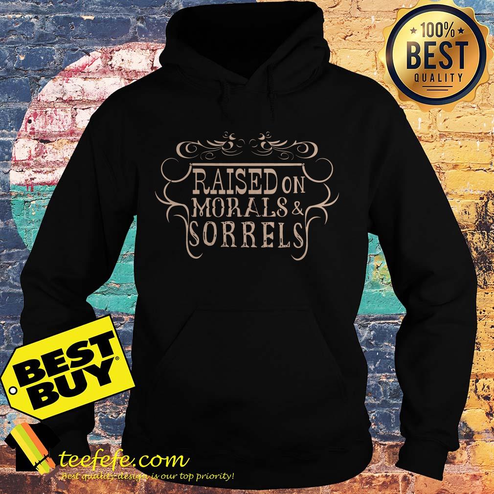 Raised on Morals and Sorrells Vintage hoodie