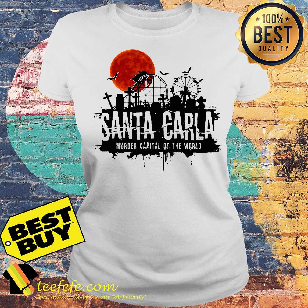 Santa Carla Murder Capital Of The World ladies tee