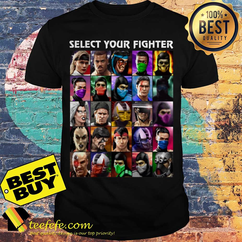 Select your fighter UMK3 shirt