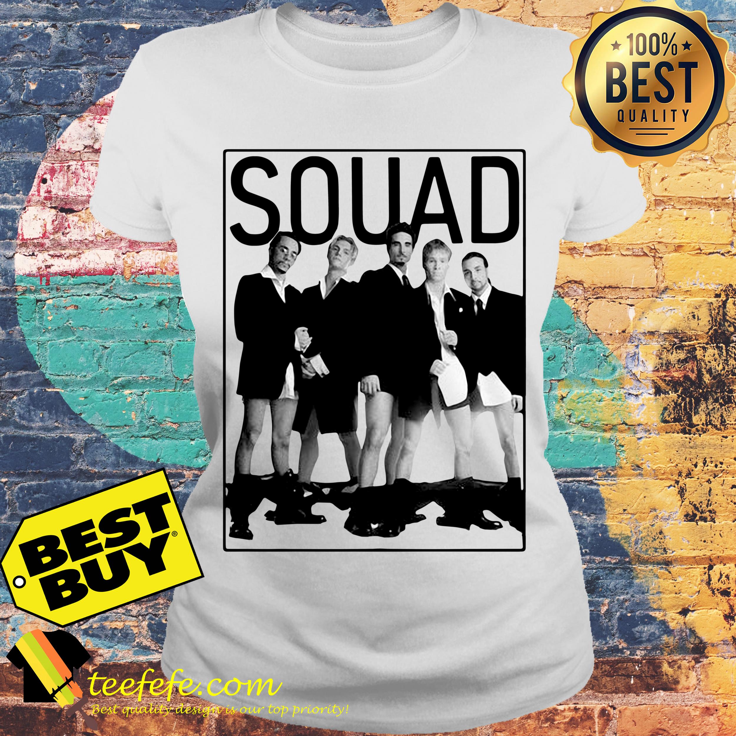 Squad Backstreet Boys Halloween ladies tee