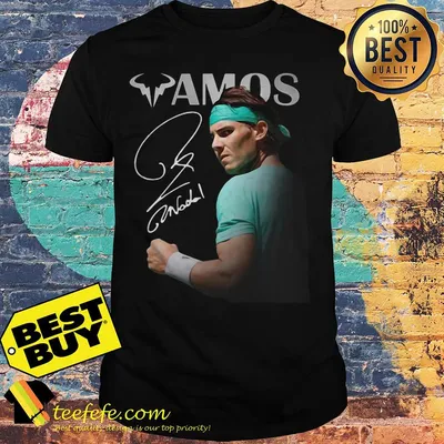Vamos Rafael Nadal signature shirt