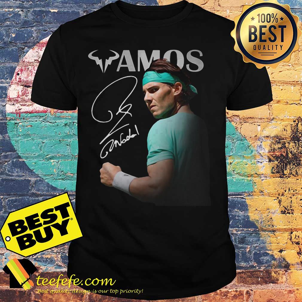 Vamos Rafael Nadal signature shirt Vamos Rafael Nadal signature shirt