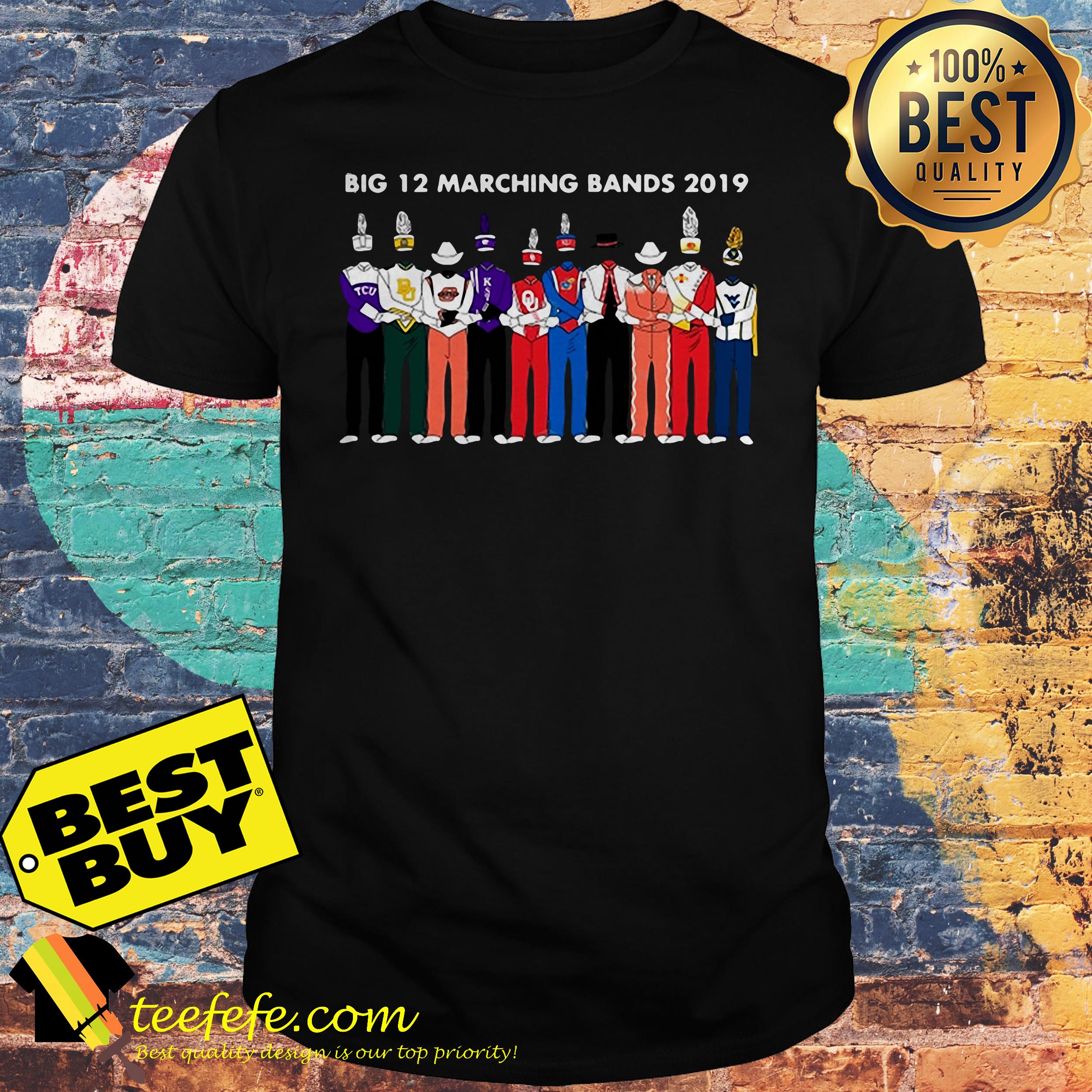 Big 12 Marching Band 2019 shirt Big 12 Marching Band 2019 shirt