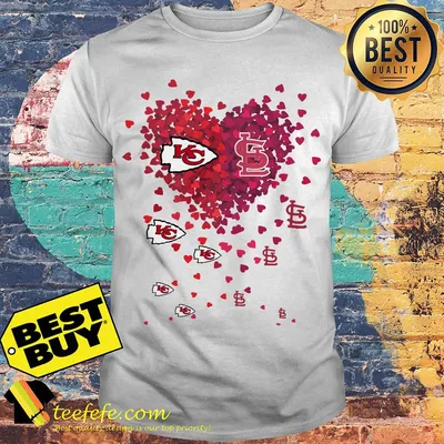 Cuore Pasqua St. Louis Kansas City Chiefs shirt