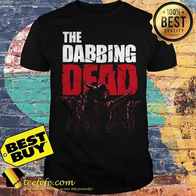 The Dabbing Dead Zombie Walking Dab Halloween shirt