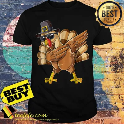 Dabbing Turkey Thanksgiving Turkey shirt