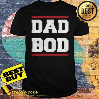 Dad Bod Run DMC Inspired Fathers Day shirt