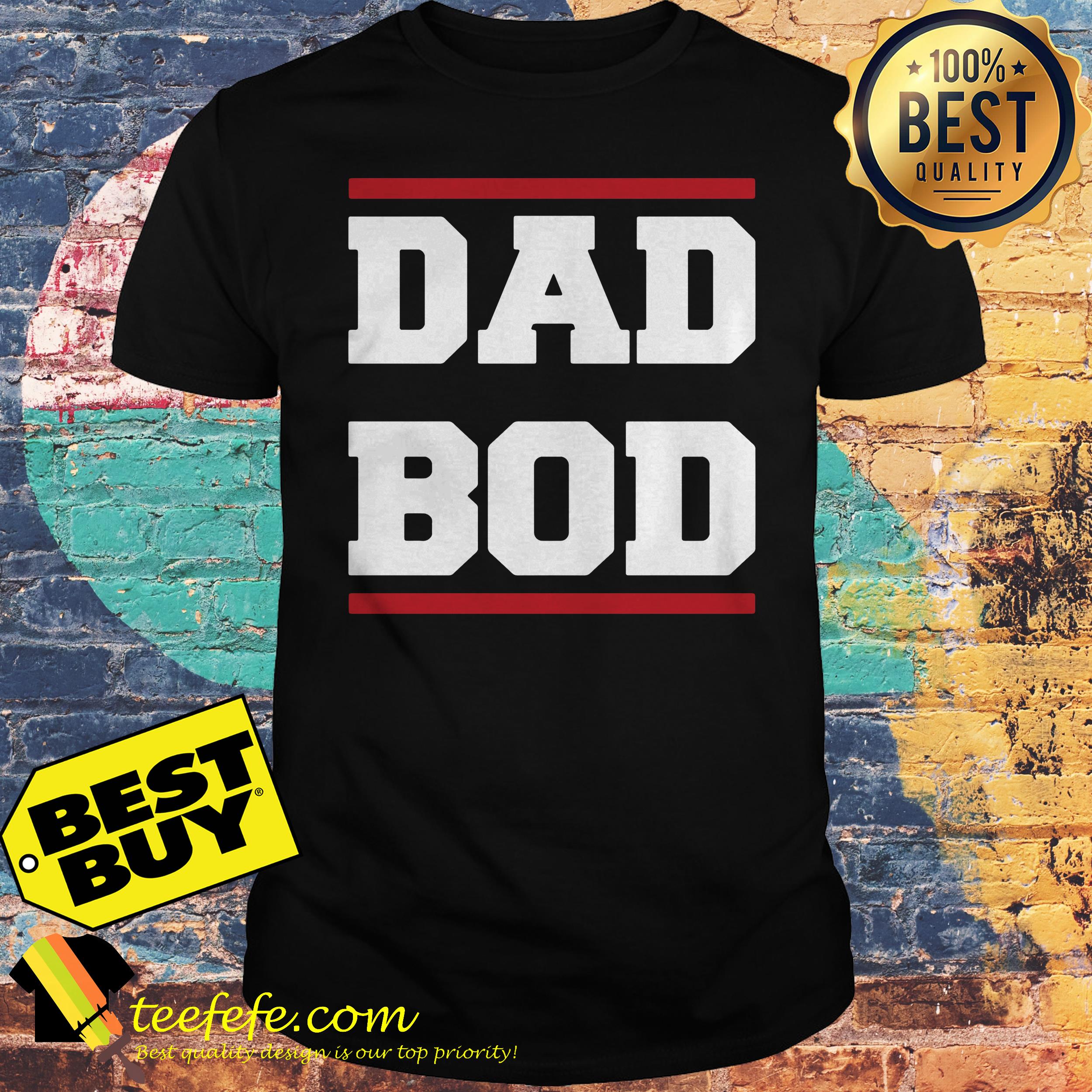 Dad Bod Run DMC Inspired Fathers Day shirt