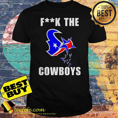 Dallas Cowboy Hater Houston Texans fuck the Cowboys 2019 shirt