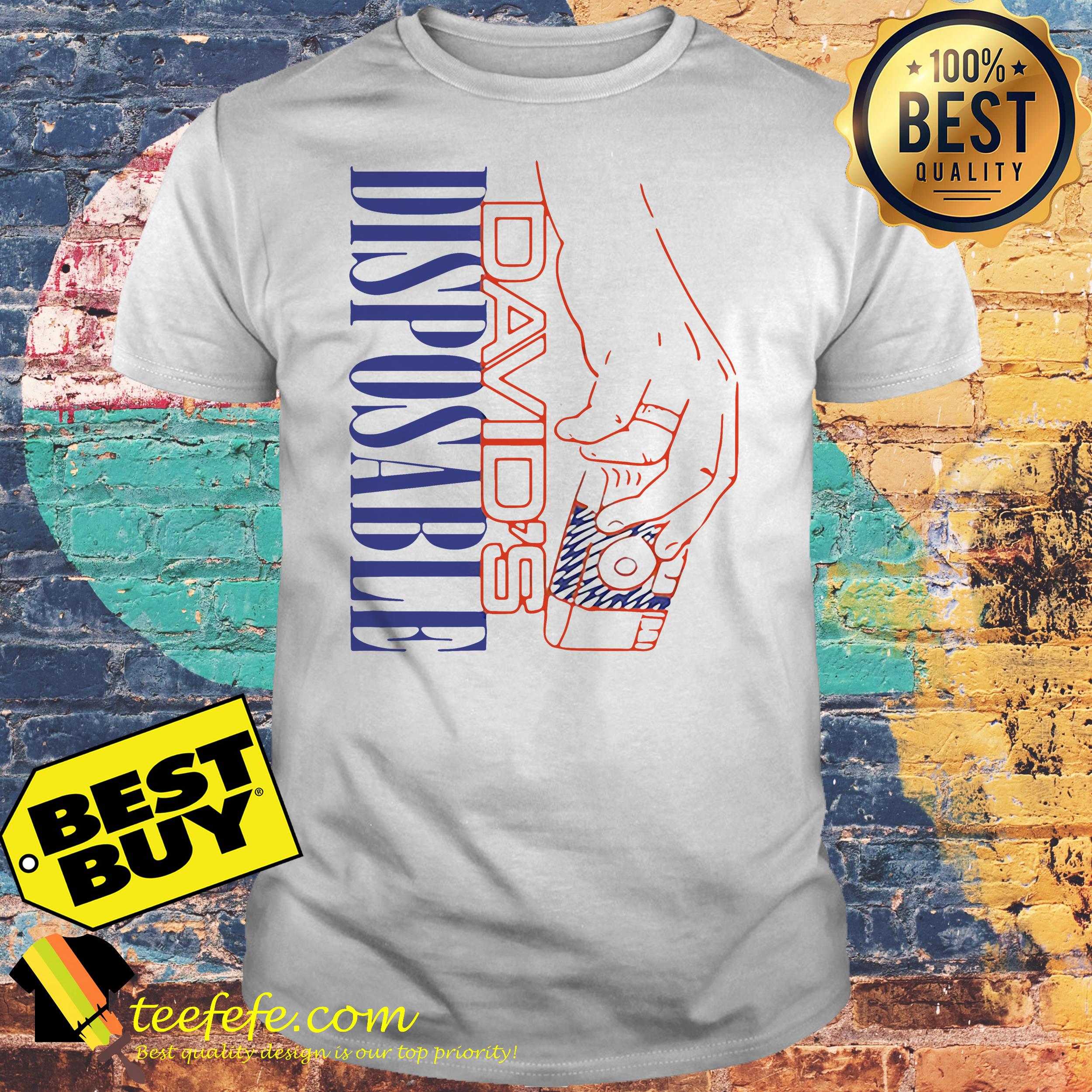 David Dobrik Disposable Camera shirt