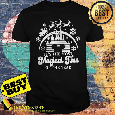 Disneyland Christmas It's The Most Magical Time Of The Year shirt