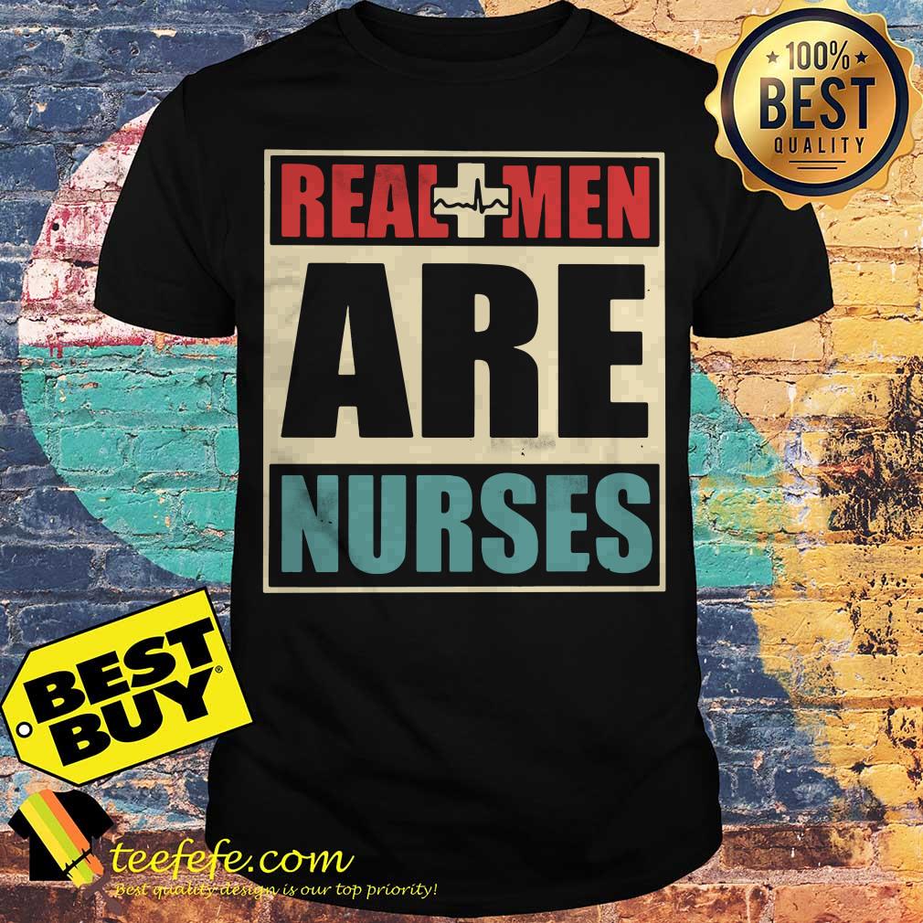 ECG real men are nurses shirt