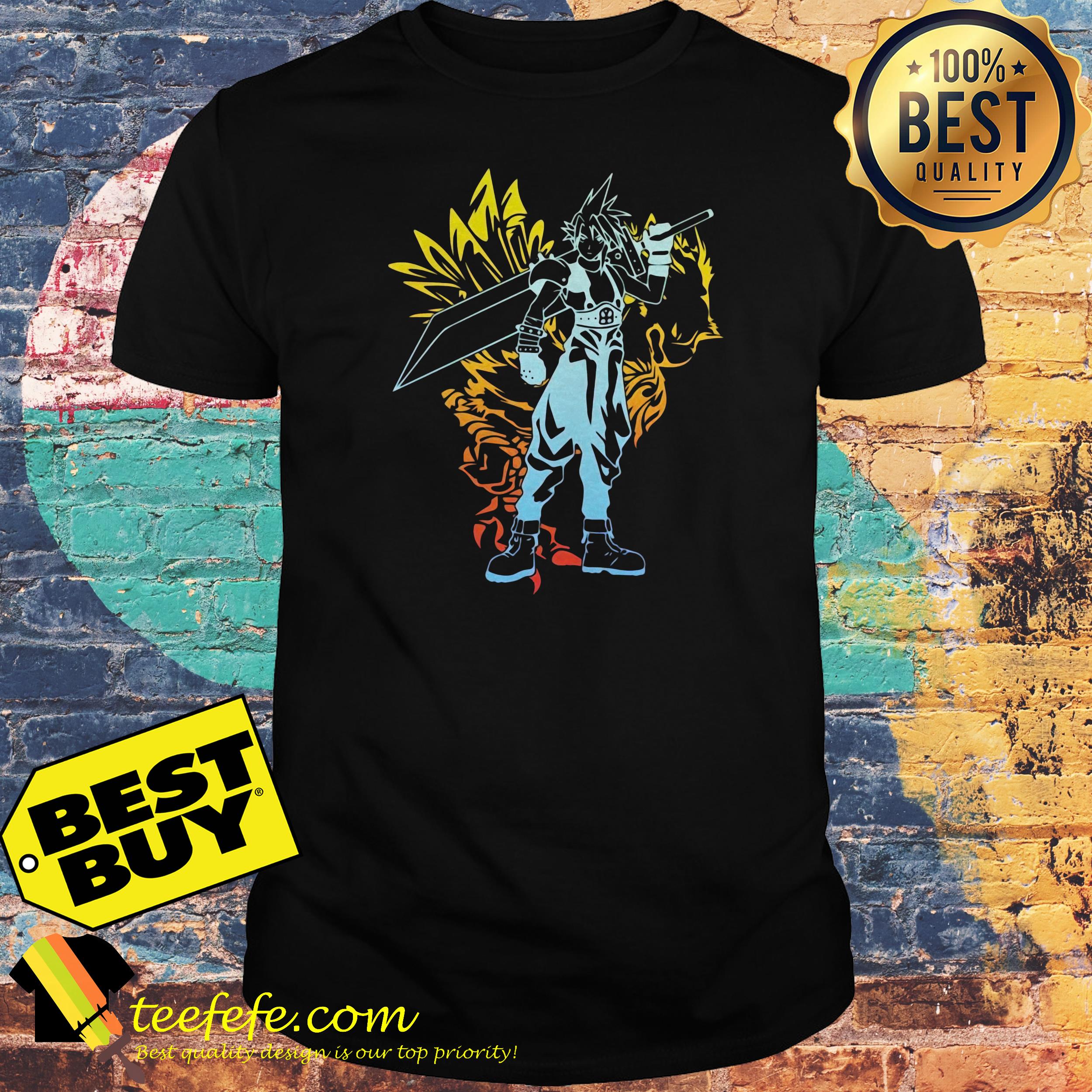 Final Fantasy Iconic Racing FFVII shirt