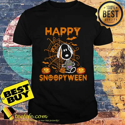 Happy Snoopy Ween Boo Trick or Treat Halloween shirt