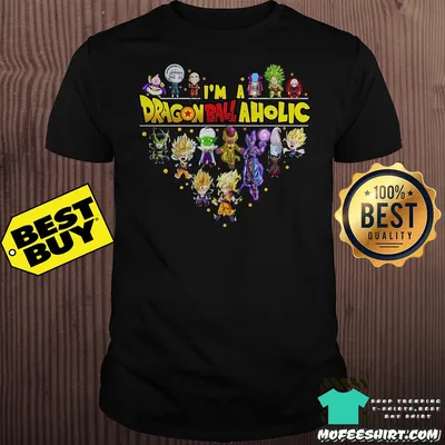 Heart I'm a Dragon Ball Aholic shirt