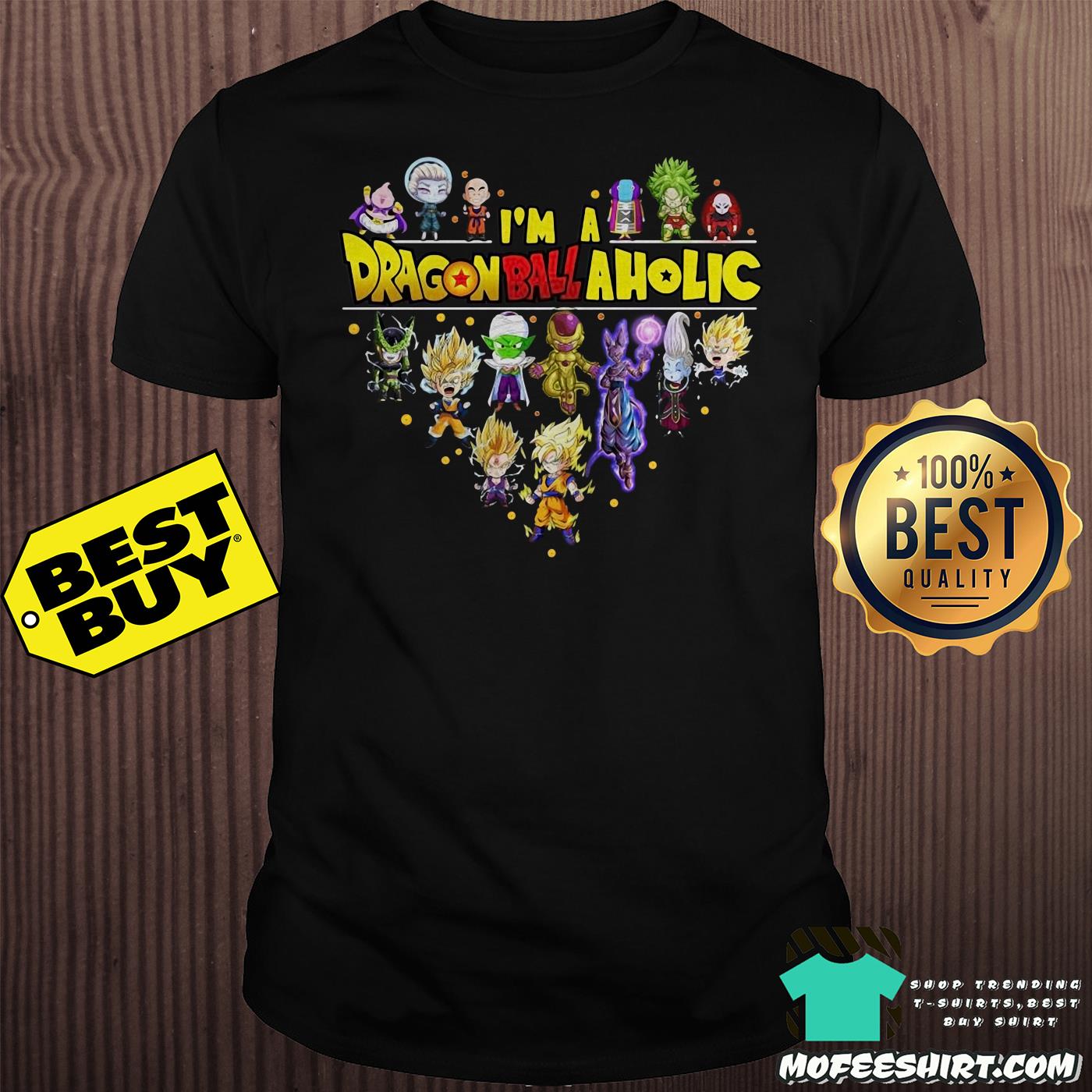 Heart I'm a Dragon Ball Aholic shirt