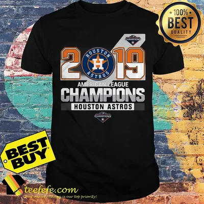 Houston Astros 2019 American League Champions shirt