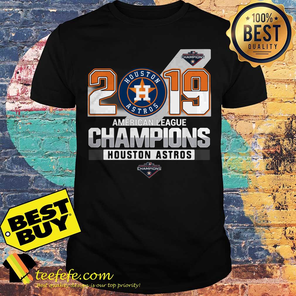Houston Astros 2019 American League Champions shirt