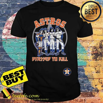 Houston Astros Dressed to Kill Navy Halloween shirt