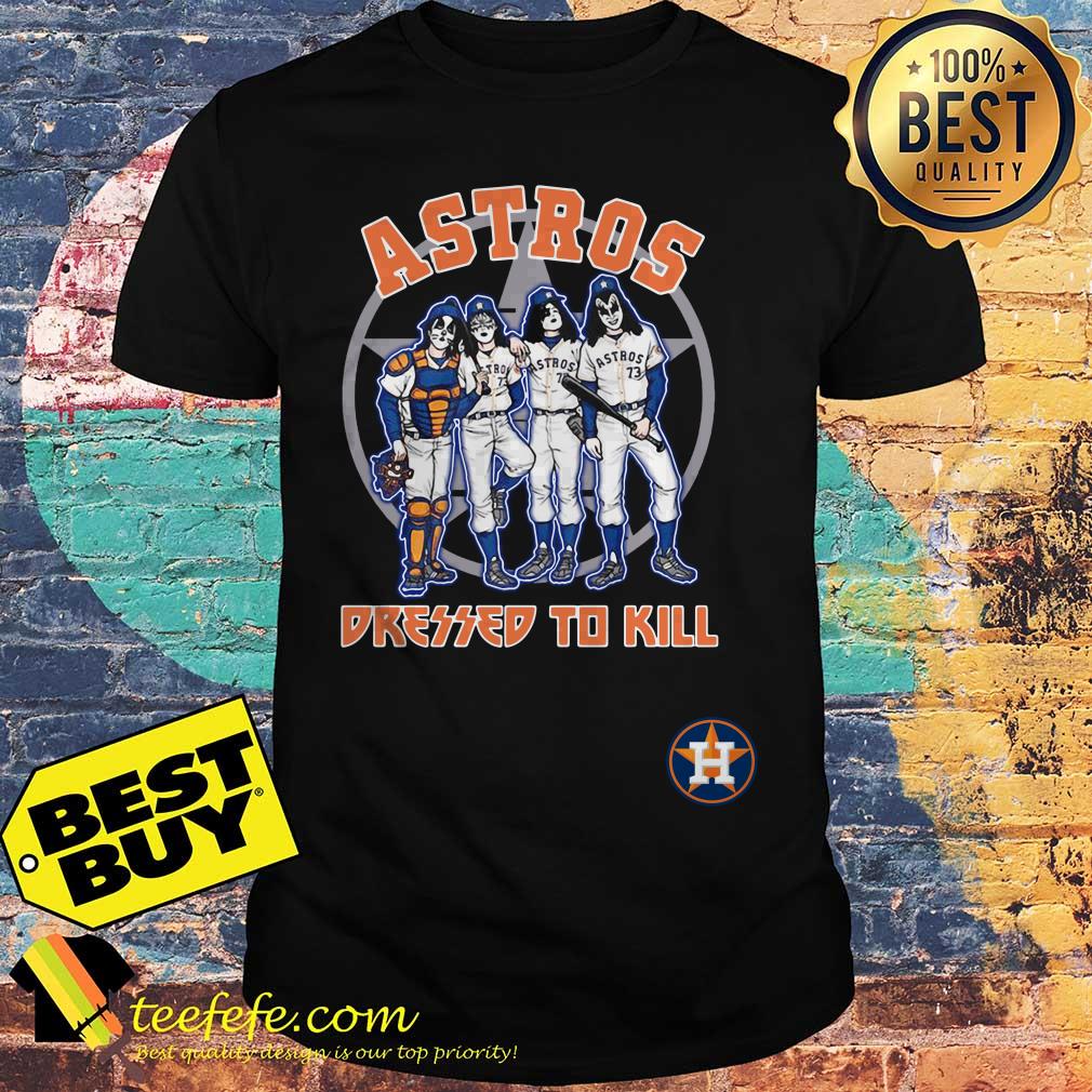 Houston Astros Dressed to Kill Navy Halloween shirt
