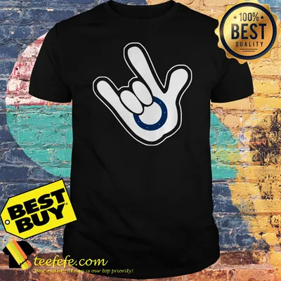 Indianapolis Colts NFL Football Mickey Rock Hand Disney Women's shirt