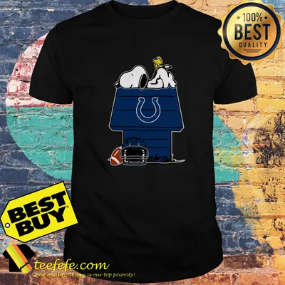 Indianapolis Colts NFL Football Snoopy Woodstock The Peanuts Movie Rugby shirt