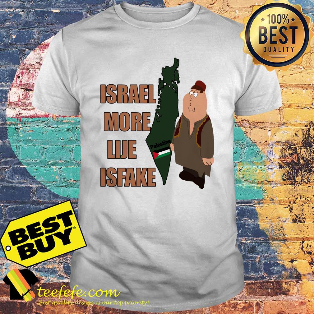 Israel more like is fake Palestine flag map shirt Israel more like is fake Palestine flag map shirt