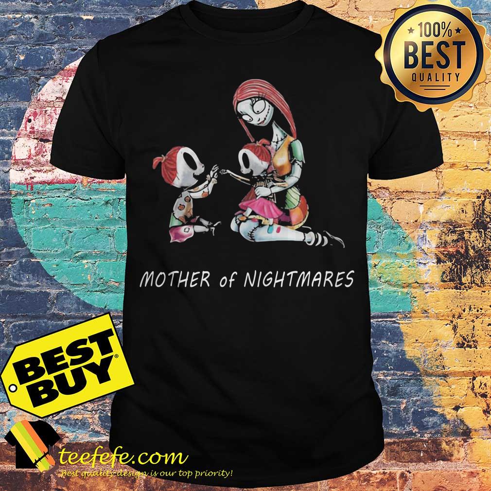 Jack Skellington and Sally Mother of nightmares Halloween shirt