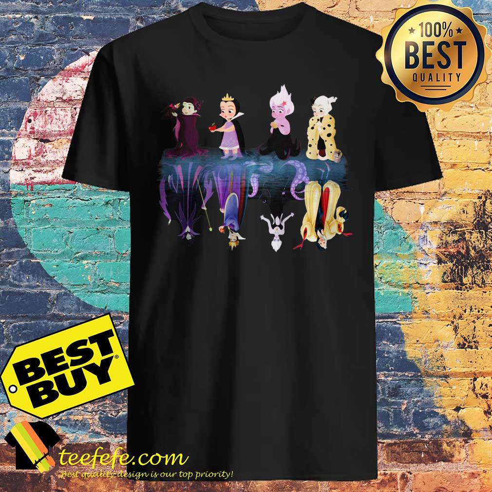 Maleficent Ursula Evil Queen Cruella de Vil shirt