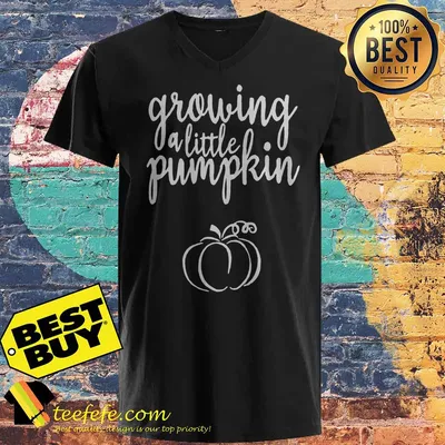 Maternity Growing A Little Pumpkin Halloween shirt