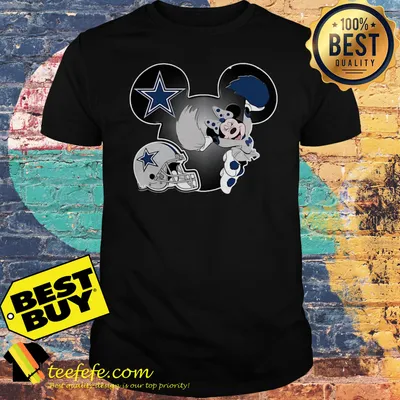 Mickey Mouse Dallas Cowboys shirt