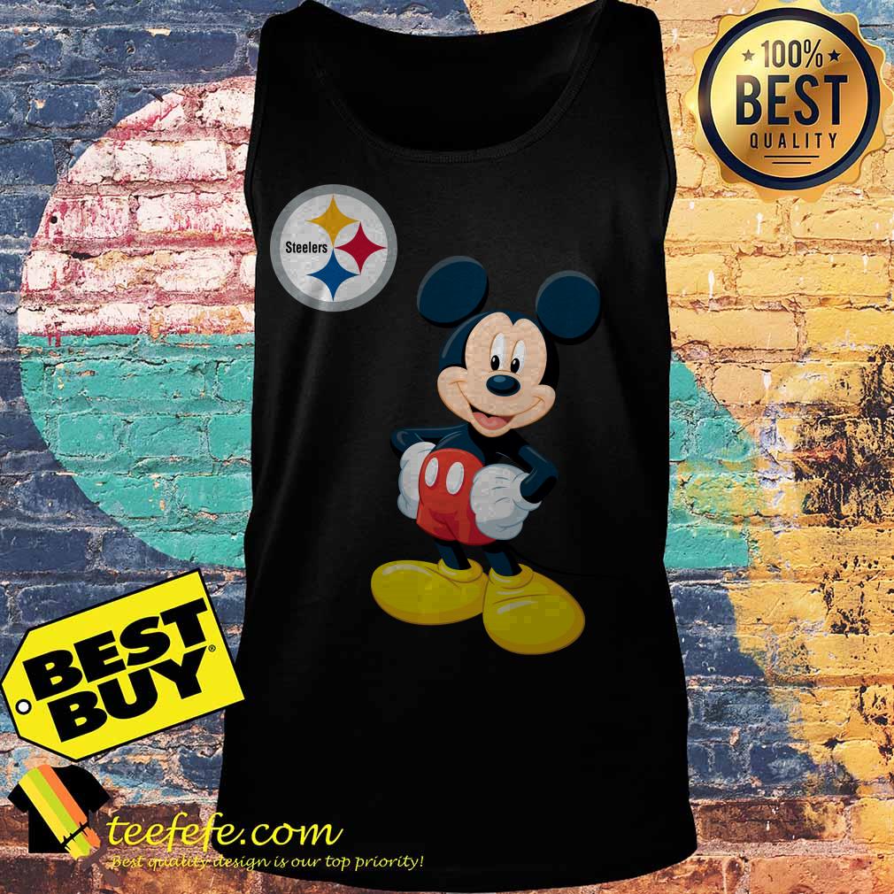 Mickey Mouse Pittsburgh Steelers shirt tank top