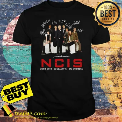 NCIS 2003-2019 16 Seasons 377 Episodes signature shirt