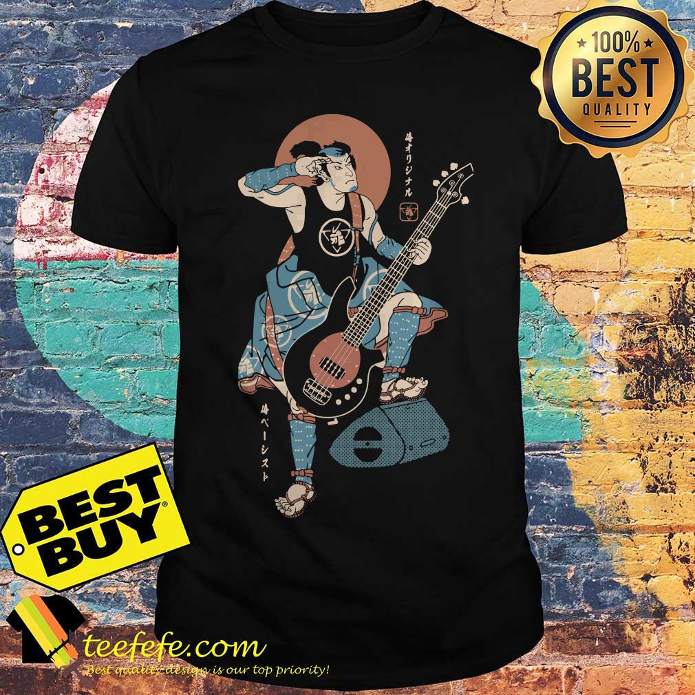 Official Bassist Samurai shirt