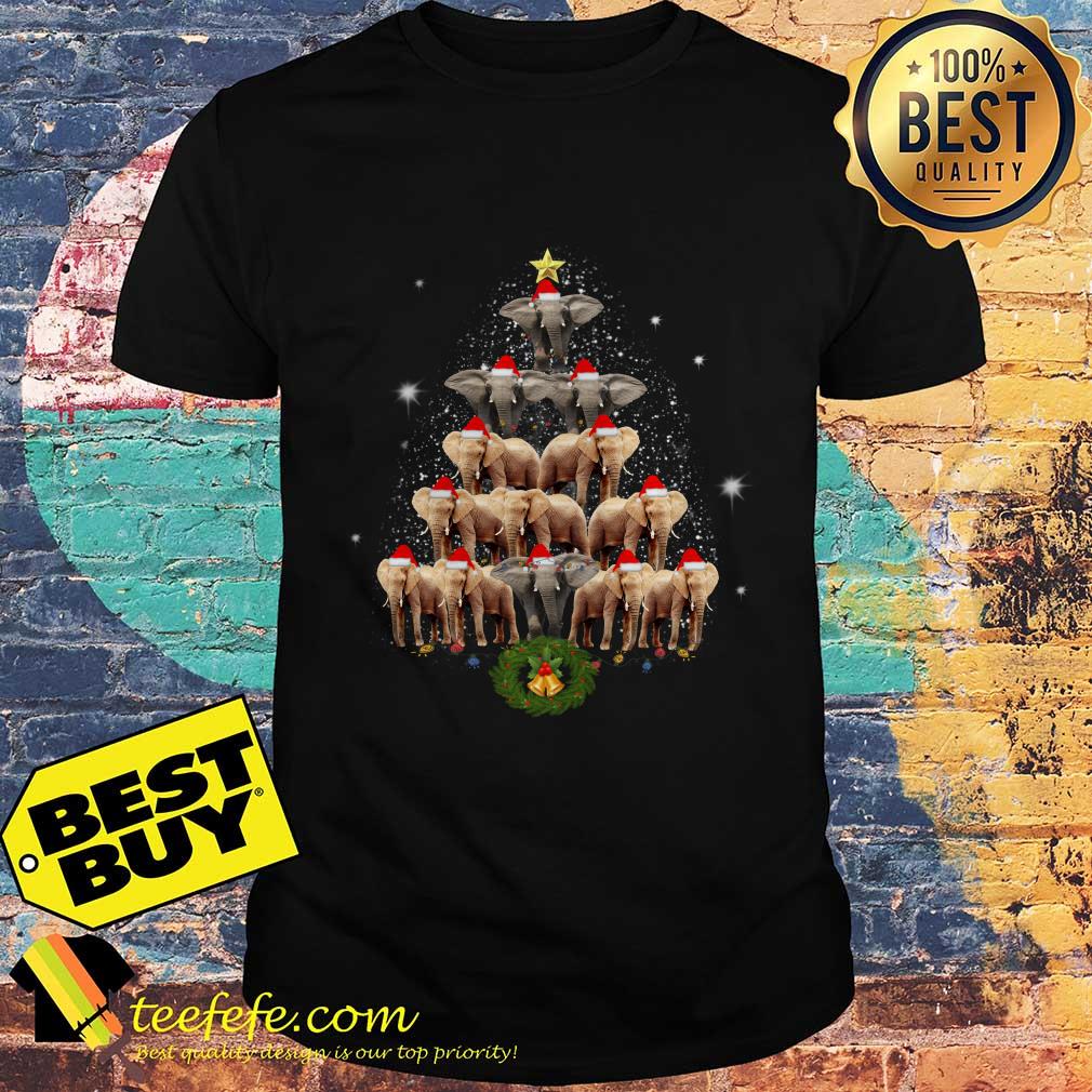 Official Elephant Christmas tree shirt