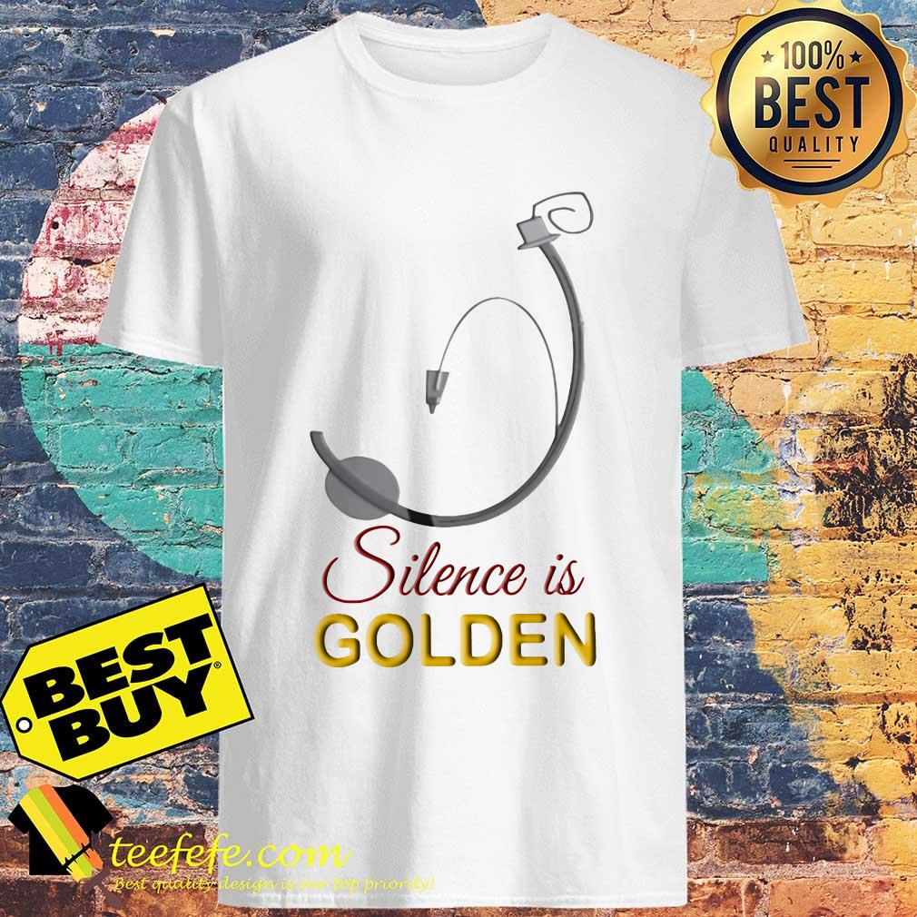 Official Silence Is Golden shirt Official Silence Is Golden shirt