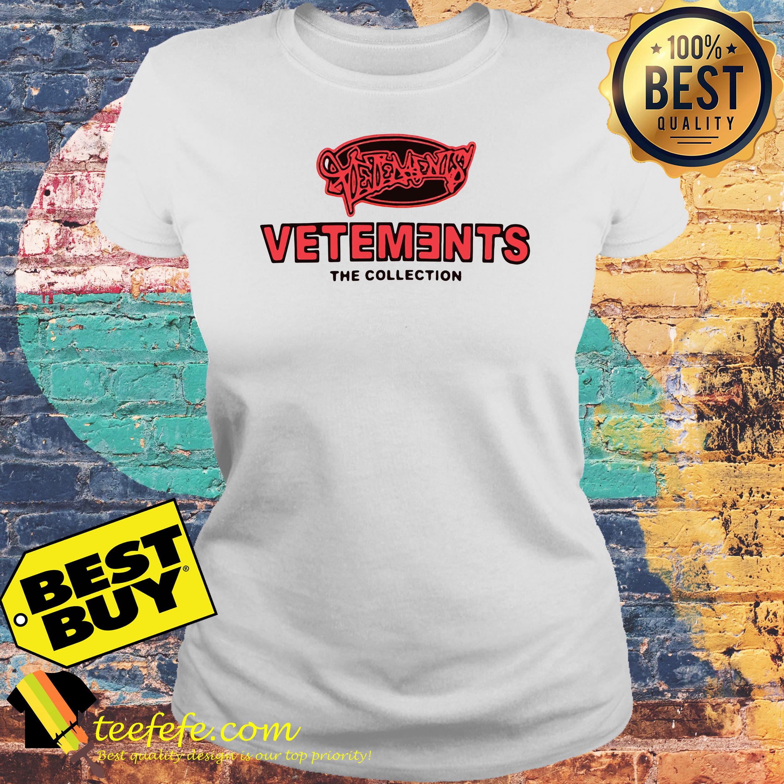 Official Vetements The Collection ladies tee